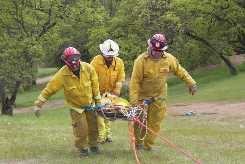 Lake County News,California - Local firefighters practice low angle ...