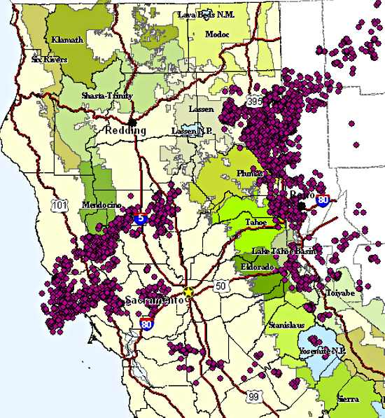 Lake County News,California - Thousands of strikes from overnight lightning  storms spark wildland fires across North State