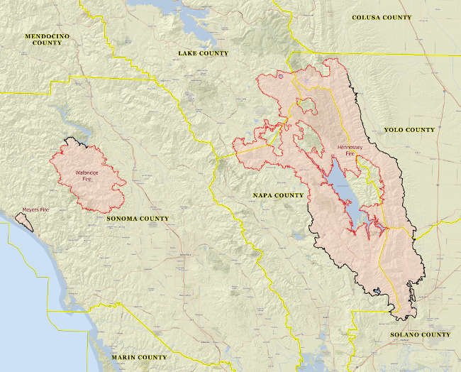 Lake County News California Cal Fire Prioritizing Efforts On Lnu Lightning Complex In Southern Lake County