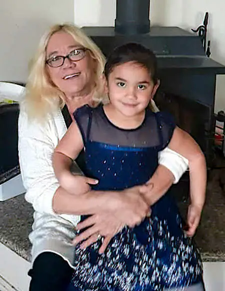 Tammara Cappellano and her granddaughter, Lily Pedro. Courtesy photo.

